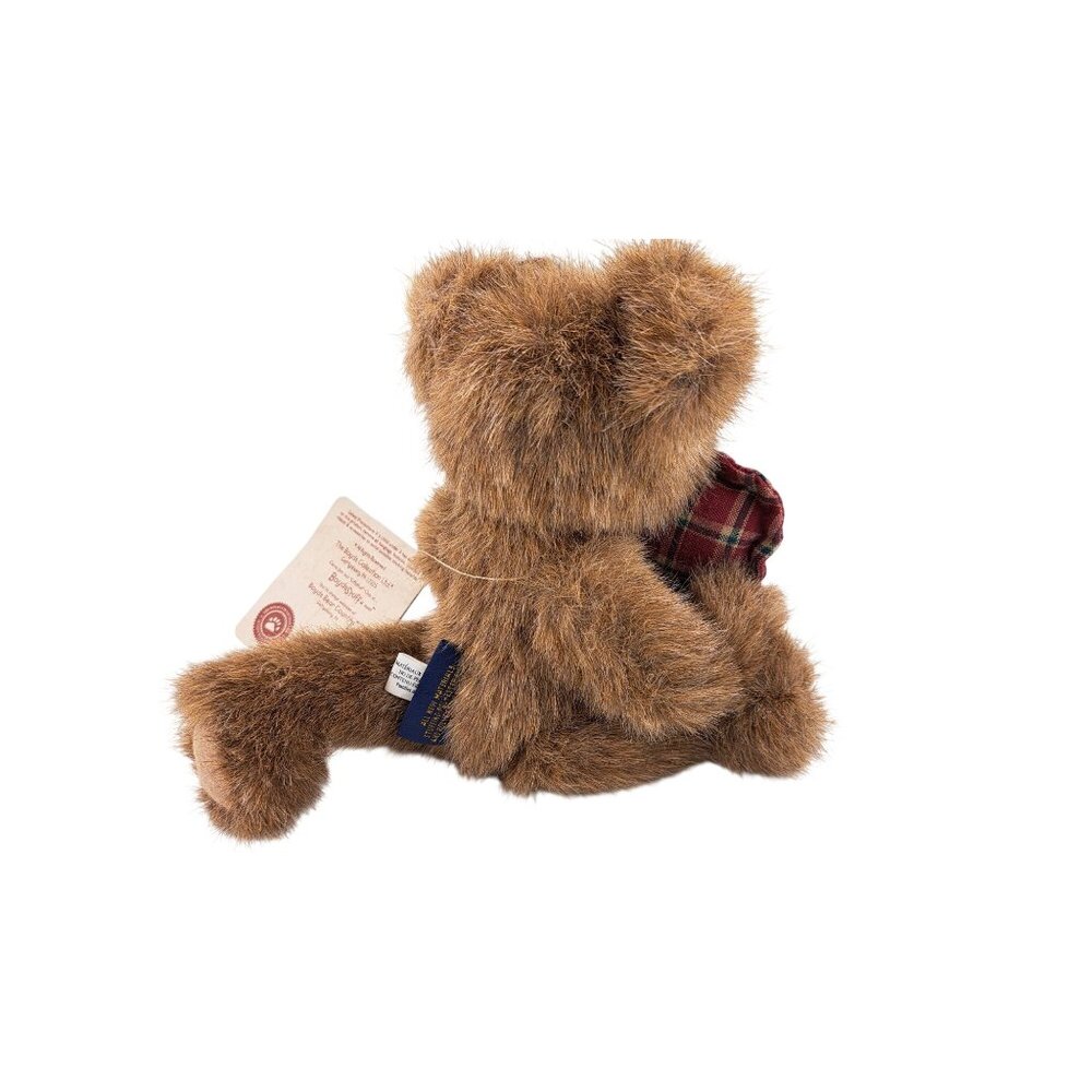 Vintage Boyds Bears Love You Grandma Teddy Plush 8" Plaid Heart Bow Pillow Gift - Picture 5 of 12